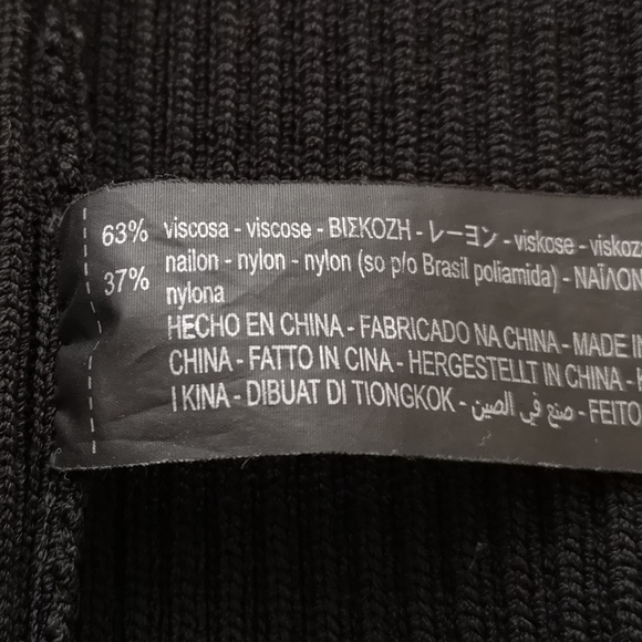 Zara Knit Ribbed Tube Skirt Medium - Picture 8 of 8